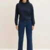 Tom Tailor Straight Leg Jeans - Clean Mid Stone Blue Denim