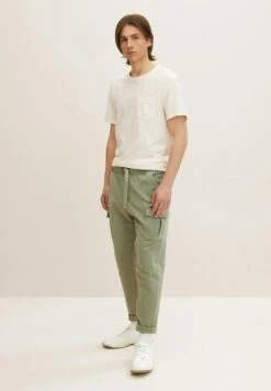 Tom Tailor Naturally Dyed- Trainingsbroek - Olive Branch Green