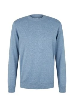 Tom Tailor In Melange Optik - Trui - Mid Blue Heather Melange -Tom Tailor 176f0f82d447461ebae1b0e12cc47030