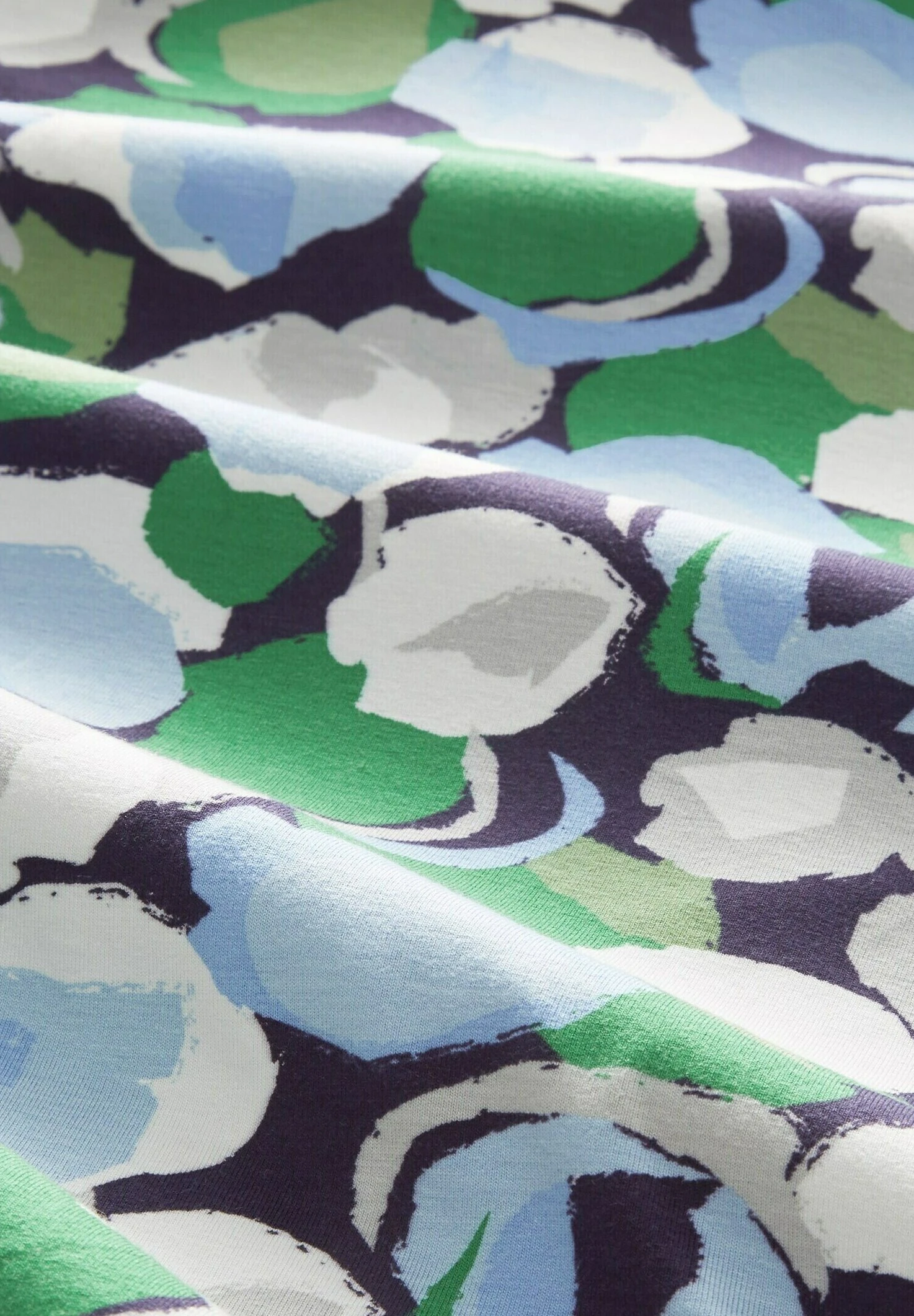 Tom Tailor GemustertesMit Fledermausärmeln - T-Shirt Print - Green Flower Design 6 Tom Tailor GemustertesMit Fledermausärmeln - T-Shirt Print - Green Flower Design - Afbeelding 6