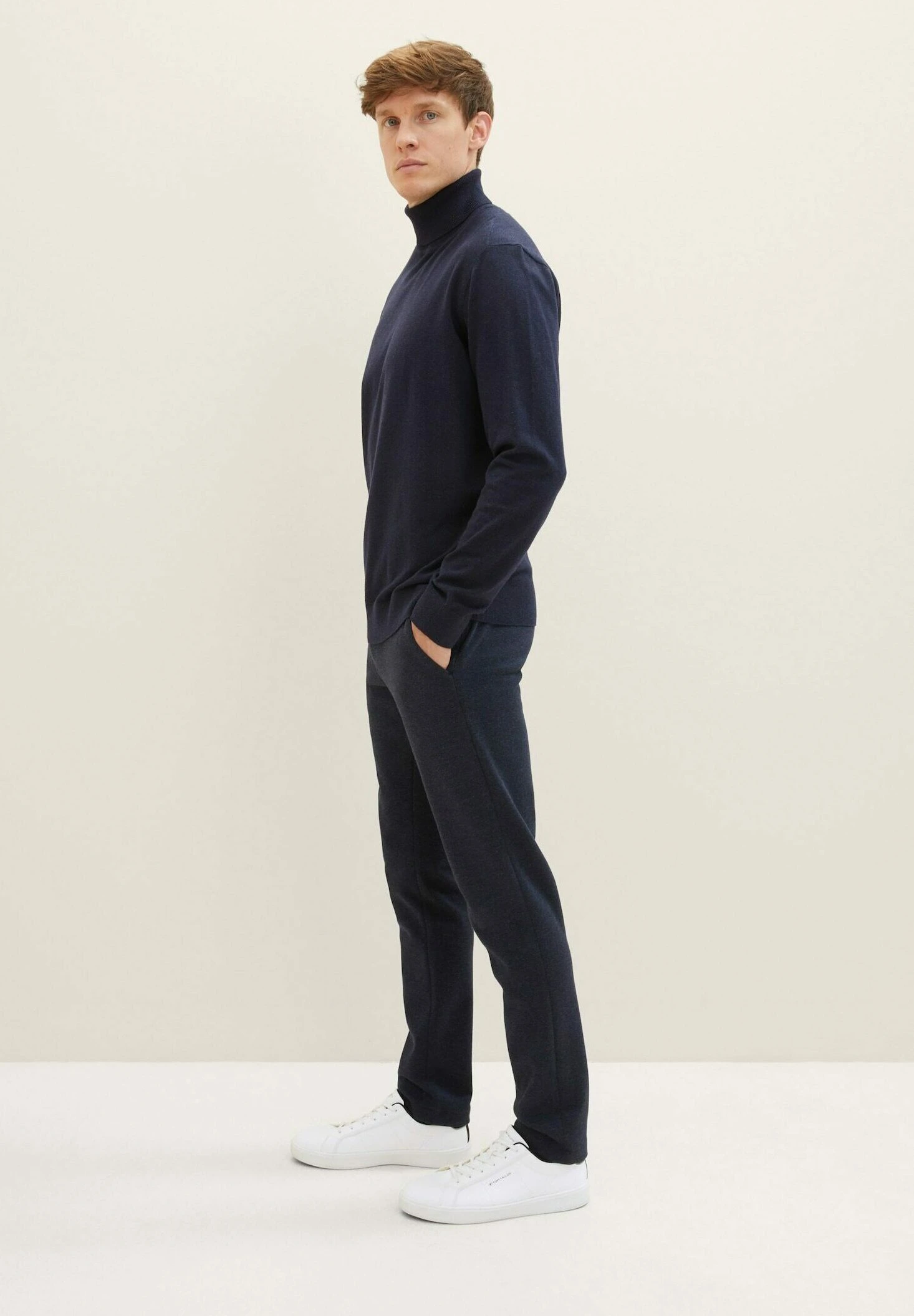 Tom Tailor Travis - Chino - Blue Classic Melange 5 Tom Tailor Travis - Chino - Blue Classic Melange - Afbeelding 5