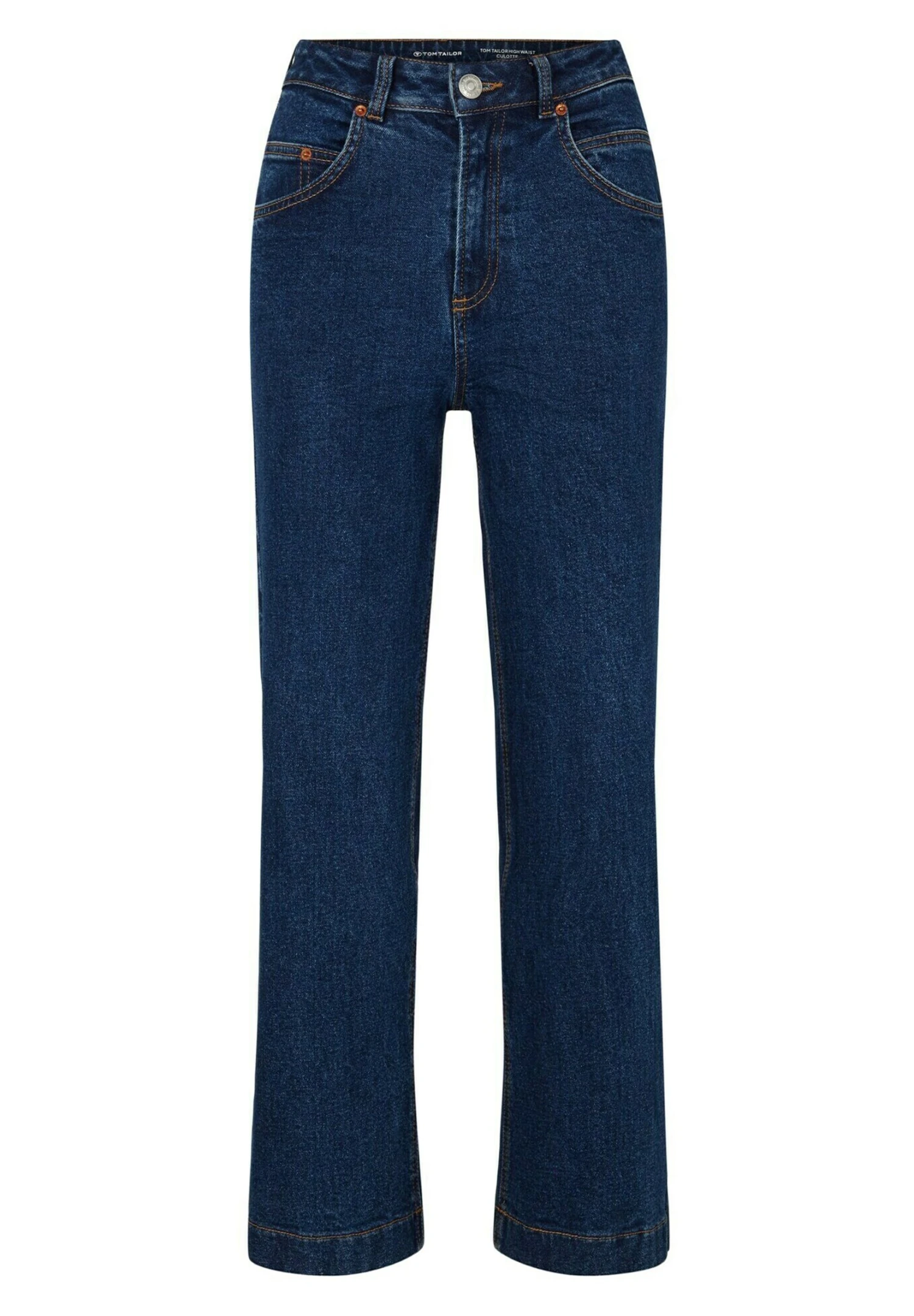 Tom Tailor Straight Leg Jeans - Clean Mid Stone Blue Denim 6 Tom Tailor Straight Leg Jeans - Clean Mid Stone Blue Denim - Afbeelding 6