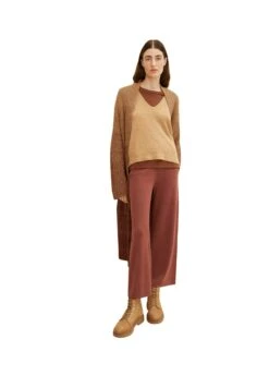 Tom Tailor Broek - Grounded Brown