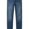 Tom Tailor Straight Leg Jeans - Mid Stone Wash Denim