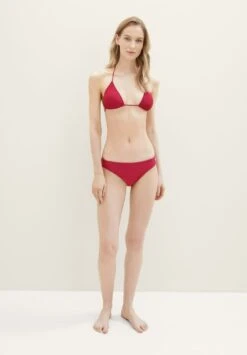 Tom Tailor Basic - Bikinitop - Wine Red
