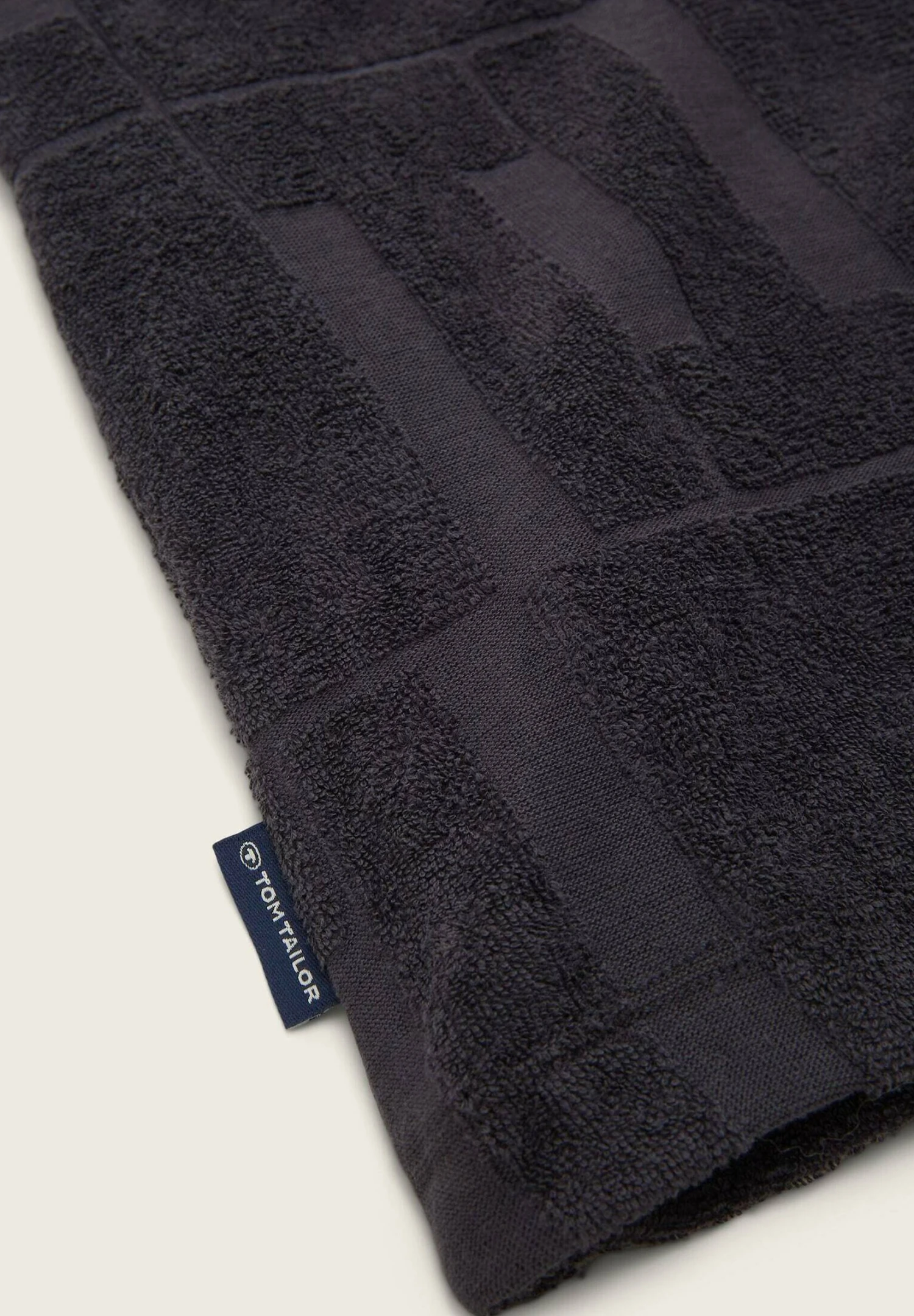 Tom Tailor T-Shirt Print - Dark Grey Terry Design 3 Tom Tailor T-Shirt Print - Dark Grey Terry Design - Afbeelding 3