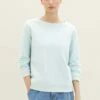 Tom Tailor Mit Struktur - Sweater - Dusty Mint Blue