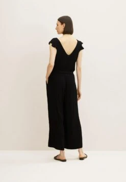 Tom Tailor Jumpsuit - Deep Black -Tom Tailor 1a8894f4c7f84d1c8803acaf849751a2
