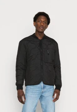 TOM TAILOR Denim Quilted Liner Jacket - Bomberjacks - Black