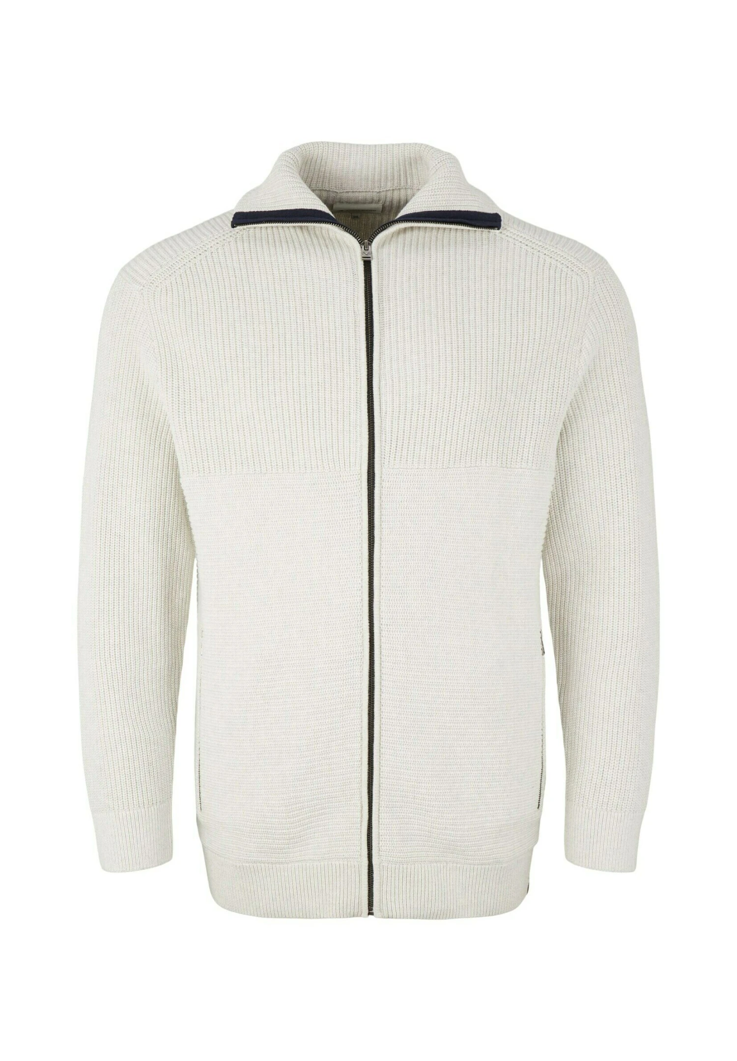 Tom Tailor Plus - Vest - Light Medium Grey Melange 3 Tom Tailor Plus - Vest - Light Medium Grey Melange - Afbeelding 3