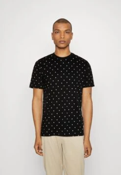 TOM TAILOR Denim T-Shirt Print - Black/Multicolor