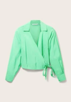 TOM TAILOR Denim Cropped Wickel - Blouse - Strong Green 16 TOM TAILOR Denim Cropped Wickel - Blouse - Strong Green -Tom Tailor 1b6405bdc29a4751a2a73f70beaa9947