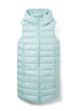 Tom Tailor PlusLange Lightweight- Bodywarmer - Dusty Mint Blue -Tom Tailor 1b896f6ea93a413993ca92a42ee618fa