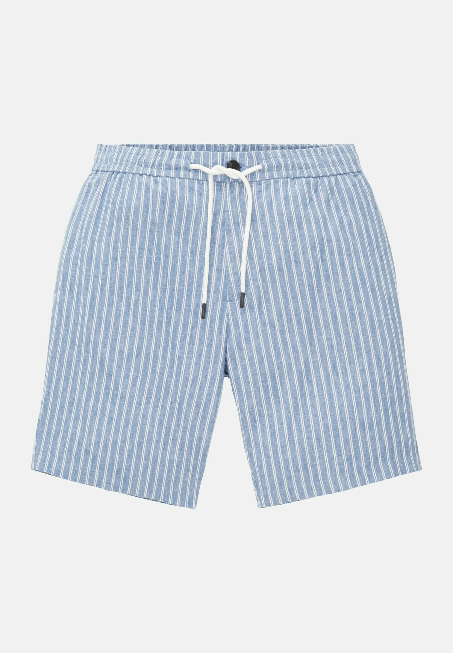 TOM TAILOR Denim Gemusterte Bermuda - Shorts - Blue White Stripe 9 TOM TAILOR Denim Gemusterte Bermuda - Shorts - Blue White Stripe - Afbeelding 9