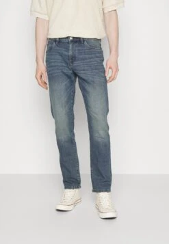Tom Tailor Long - Straight Leg Jeans - Stone Blue Denim Tint