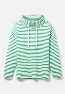 Tom Tailor Structure - Sweater - Off White Green Stripe 14 Tom Tailor Structure - Sweater - Off White Green Stripe -Tom Tailor 1d21521c42954cdeb5d2cb7844bd14f5