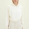 Tom Tailor Hoodie - Gardenia White