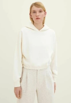 Tom Tailor Hoodie - Gardenia White