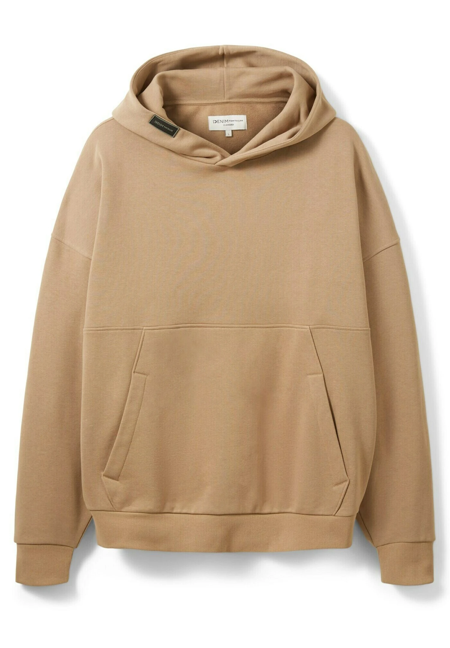 TOM TAILOR Denim Oversized Cutline - Sweater - Splashed Clay Beige 9 TOM TAILOR Denim Oversized Cutline - Sweater - Splashed Clay Beige - Afbeelding 9