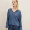 Tom Tailor Trui - Stormy Sea Blue