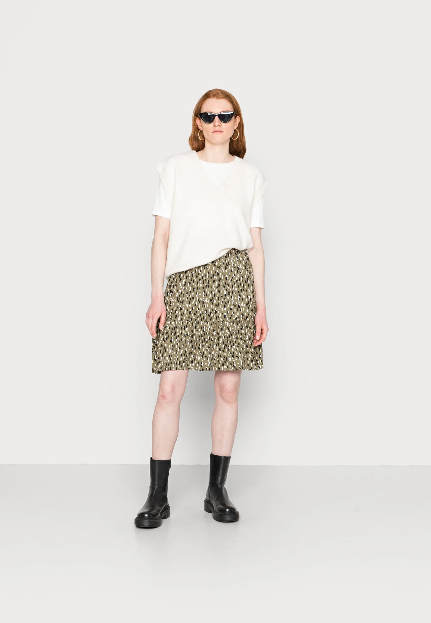Tom Tailor Skirt With Volant - Minirok - Abstract 2 Tom Tailor Skirt With Volant - Minirok - Abstract - Afbeelding 2