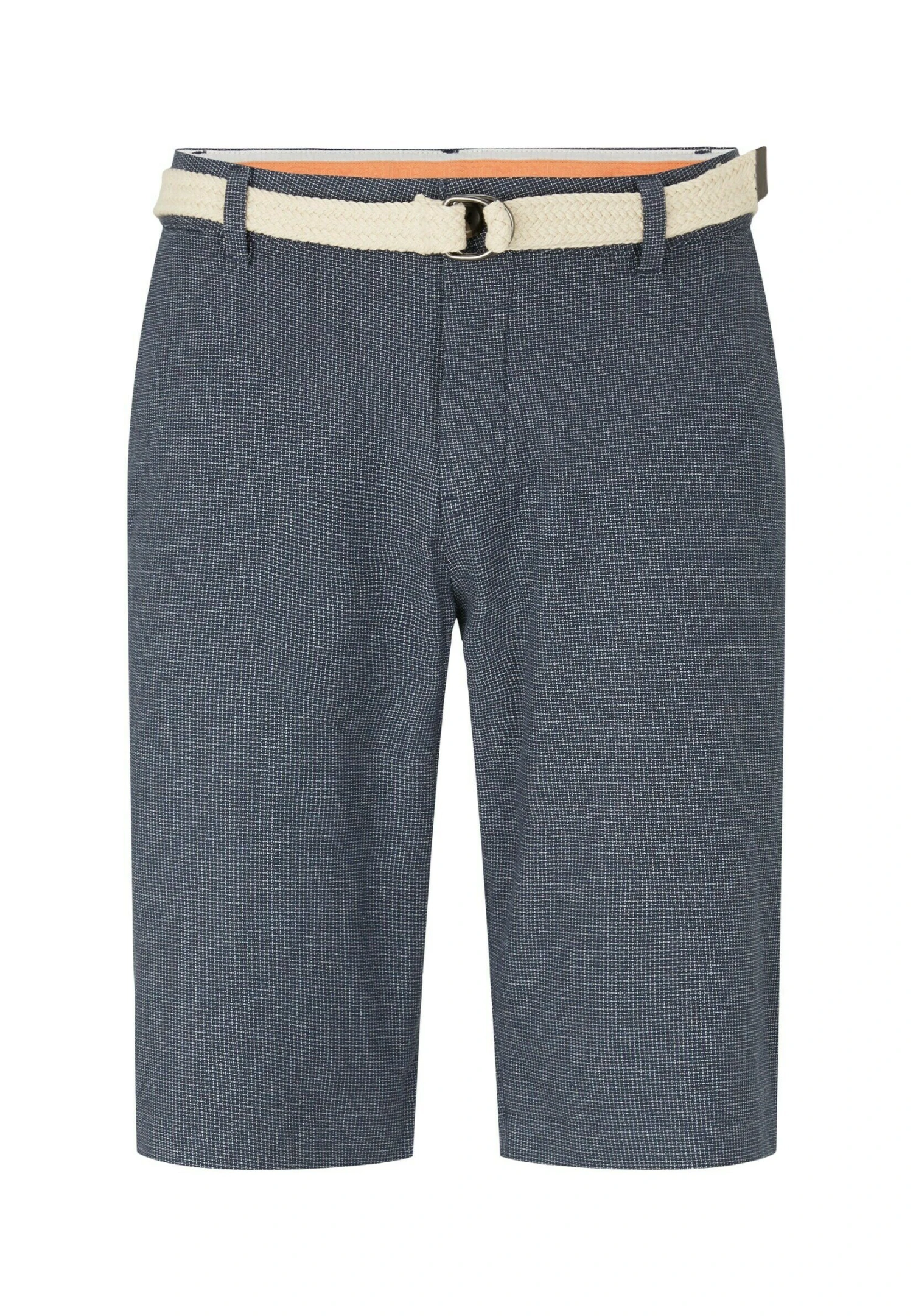 Tom Tailor Bermuda - Shorts - Navy White Yarn Dye Check 11 Tom Tailor Bermuda - Shorts - Navy White Yarn Dye Check - Afbeelding 11