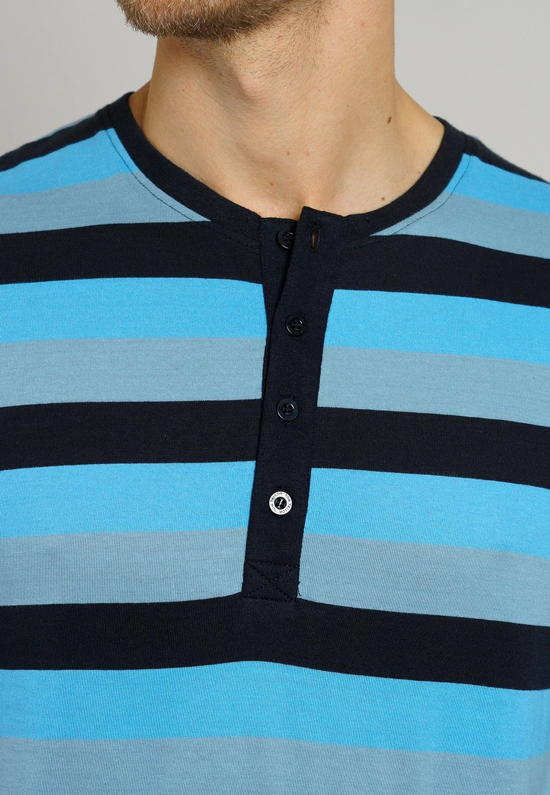 Tom Tailor Set - Pyjama - Blau Mittel Ringel 3 Tom Tailor Set - Pyjama - Blau Mittel Ringel - Afbeelding 3