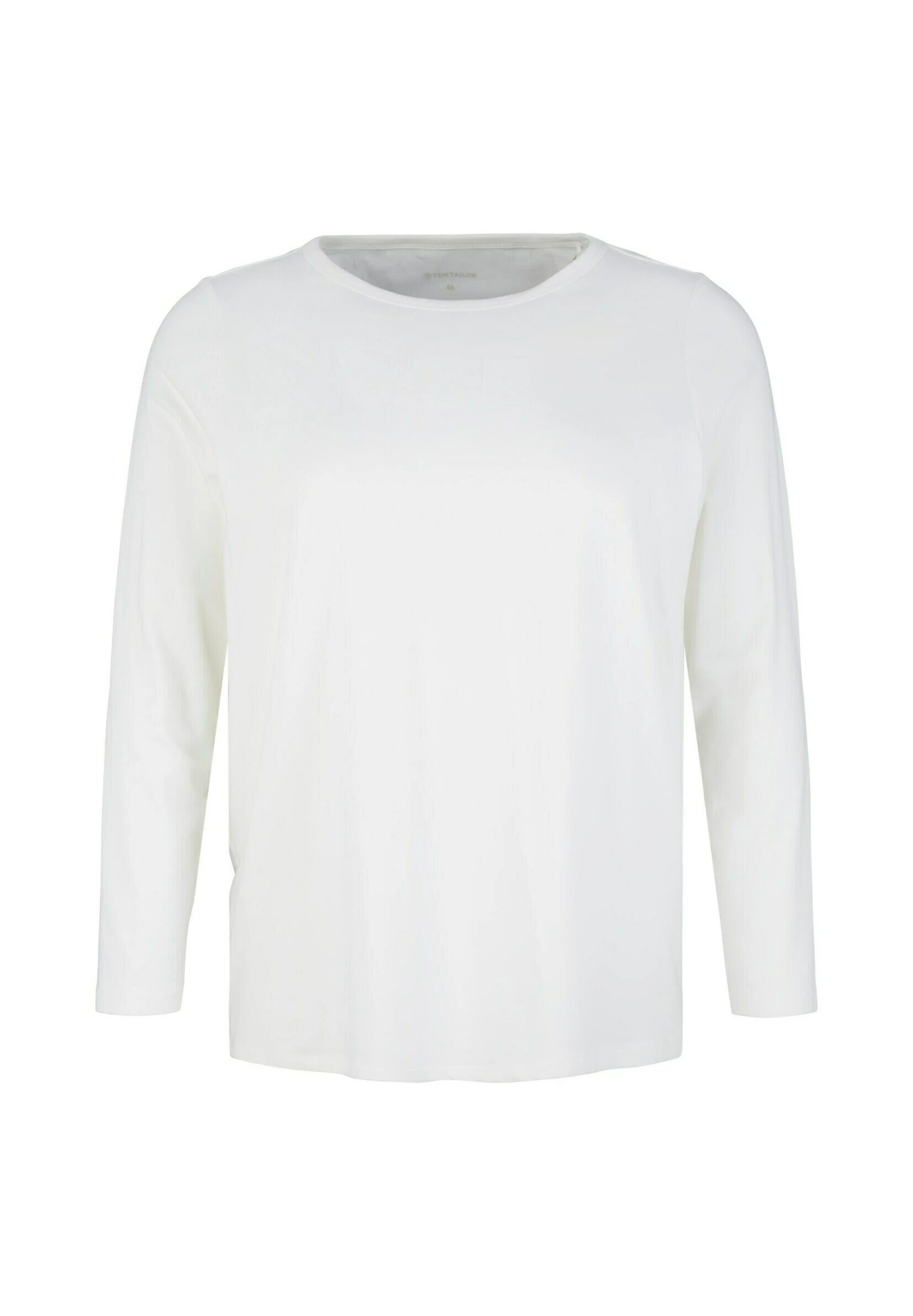 Tom Tailor Langarm - Longsleeve - Whisper White 1 Tom Tailor Langarm - Longsleeve - Whisper White
