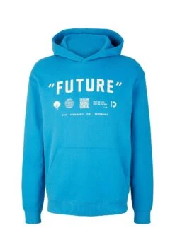 TOM TAILOR Denim Mit Textprint - Hoodie - Sublime Teal Blue 13 TOM TAILOR Denim Mit Textprint - Hoodie - Sublime Teal Blue -Tom Tailor 1ed575e0f3144d4e9ac642637cb96146