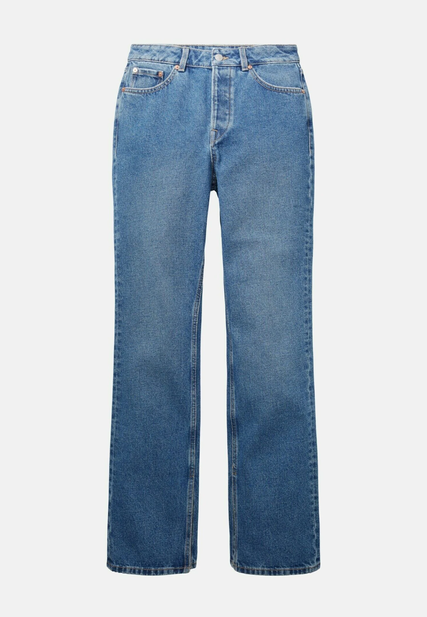 TOM TAILOR Denim Emma Straight - Straight Leg Jeans - Used Dark Stone Blue Denim 9 TOM TAILOR Denim Emma Straight - Straight Leg Jeans - Used Dark Stone Blue Denim - Afbeelding 9