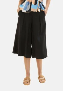 Tom Tailor Culotte - Shorts - Deep Black