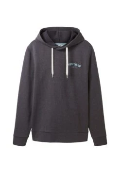 Tom Tailor Mit Logo Print - Hoodie - Dark Grey Melange -Tom Tailor 20205bc3046f4aa2ab113eb3f17a5a46