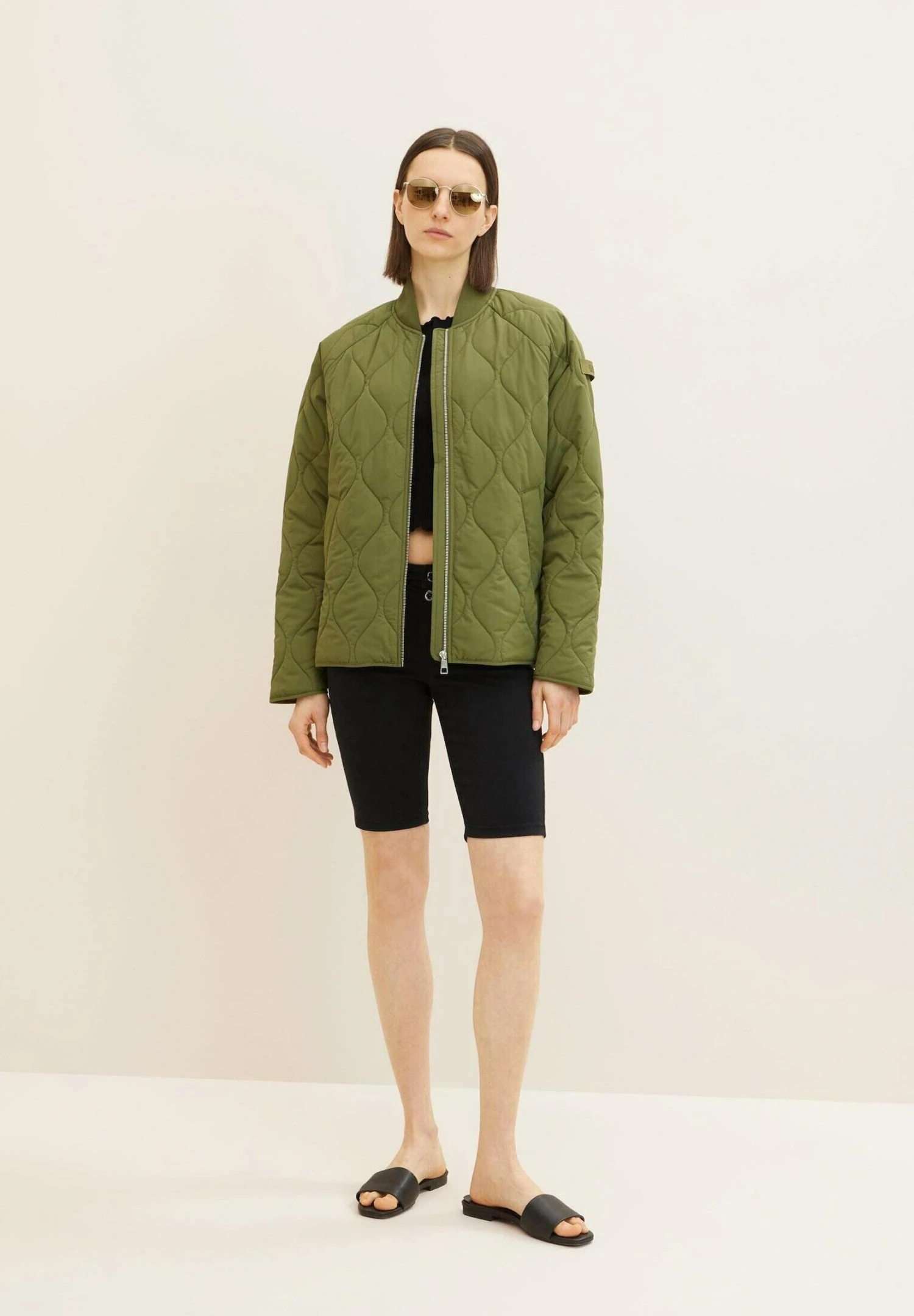 Tom Tailor Alexa Slim - Jeansshort - Deep Black 2 Tom Tailor Alexa Slim - Jeansshort - Deep Black - Afbeelding 2