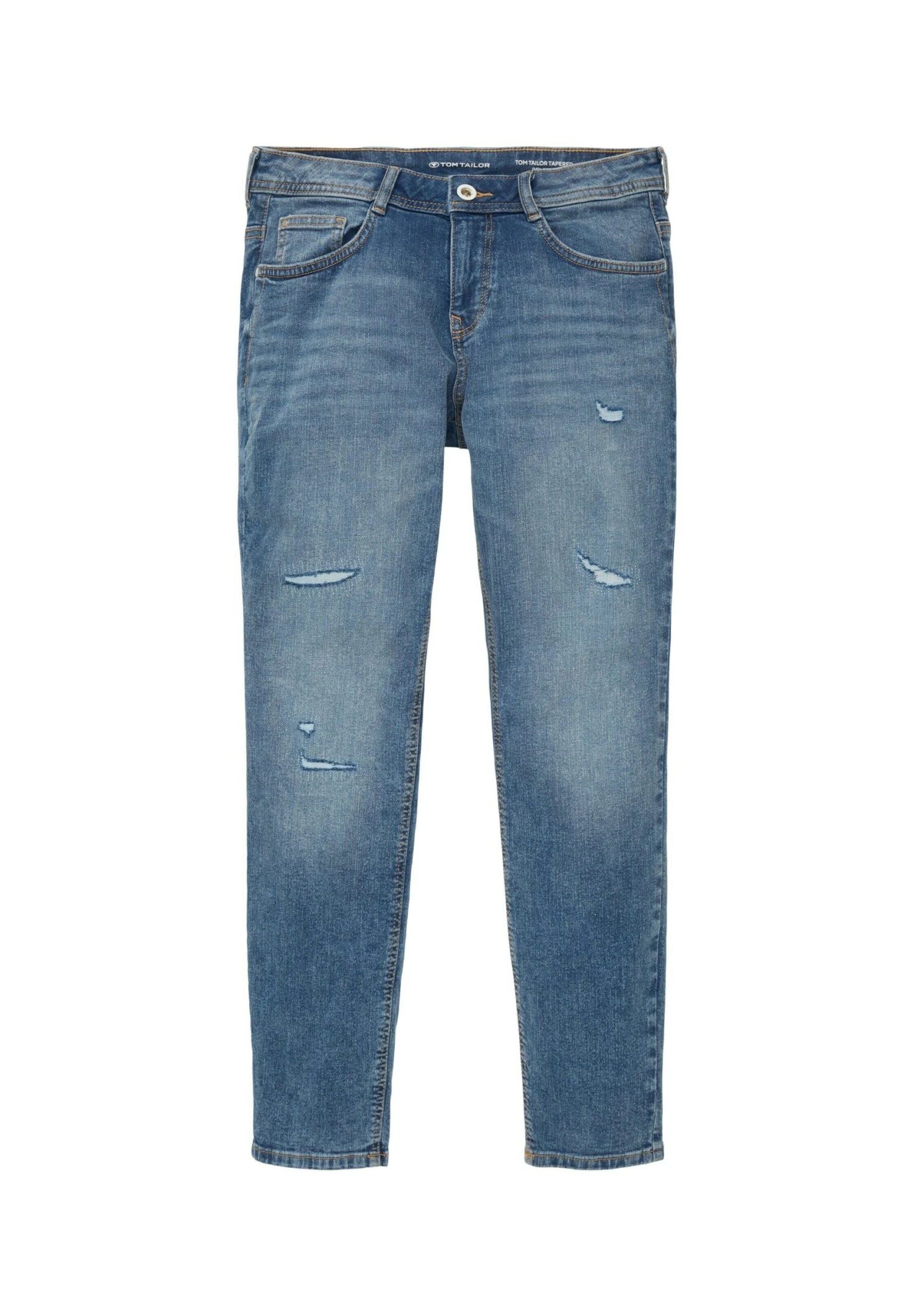Tom Tailor Relaxed Fit Jeans - Light Stone Blue Denim 1 Tom Tailor Relaxed Fit Jeans - Light Stone Blue Denim