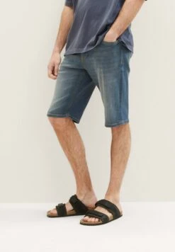 Tom Tailor Josh- Jeansshort - Dark Stone Blue Grey Denim 15 Tom Tailor Josh- Jeansshort - Dark Stone Blue Grey Denim -Tom Tailor 214caf29e73f4f77a72221c1415ed288