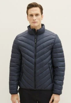 Tom Tailor LightweightMit Print - Jas - Dark Blue Minimal Design