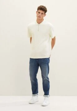 Tom Tailor Josh - Straight Leg Jeans - Used Mid Stone Blue Denim -Tom Tailor 21ab4d4013fc40f39f2ceb308257b715