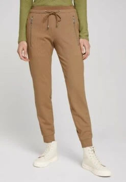 Tom Tailor Jacquard - Trainingsbroek - Sepia Dot Structure