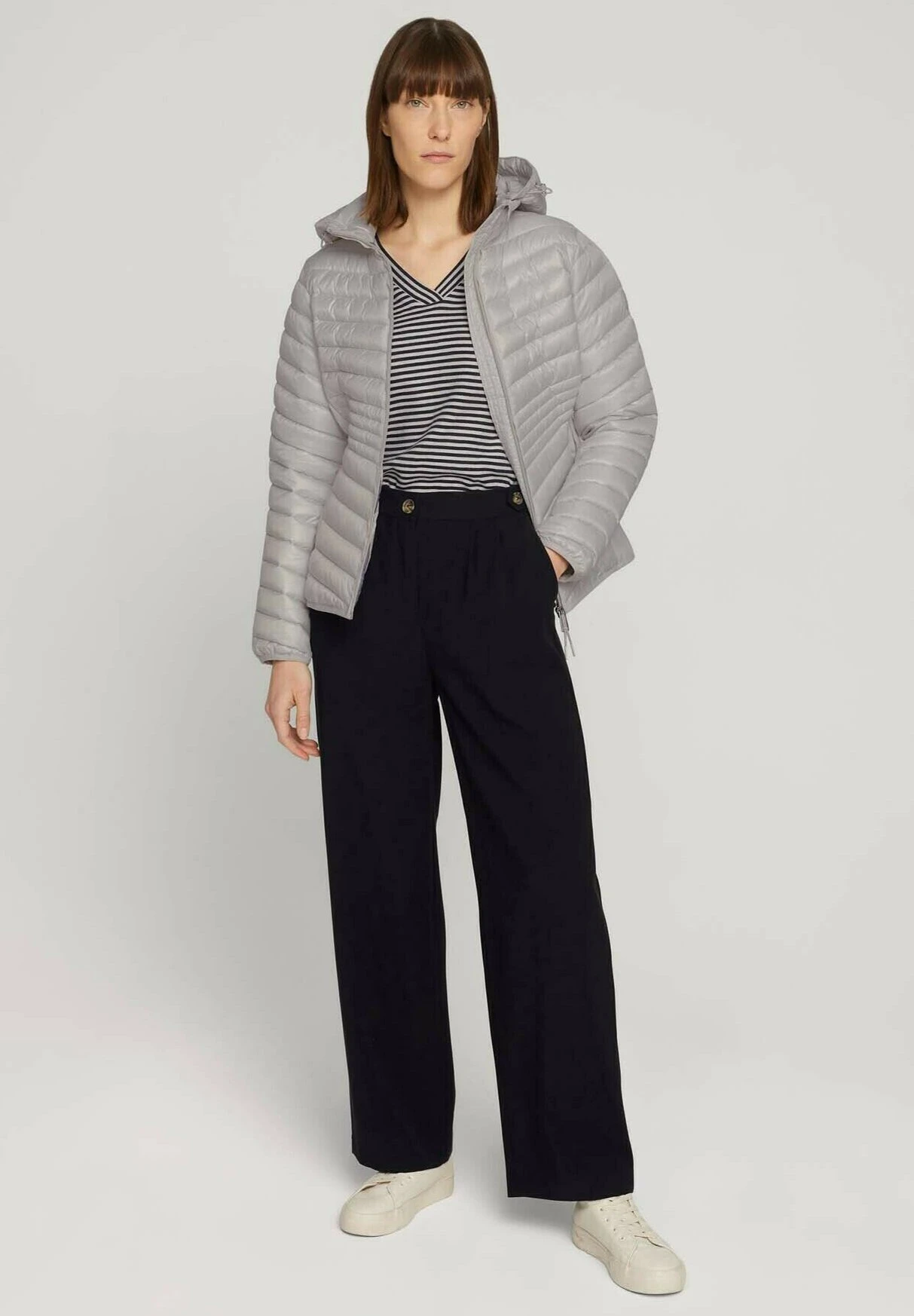 Tom Tailor Jacket - Winterjas - Lunar Grey 2 Tom Tailor Jacket - Winterjas - Lunar Grey - Afbeelding 2