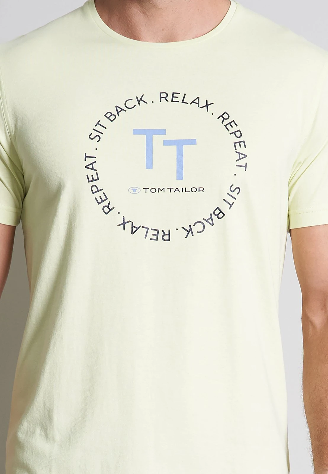 Tom Tailor Set - Pyjama - Grün Hell Uni 3 Tom Tailor Set - Pyjama - Grün Hell Uni - Afbeelding 3