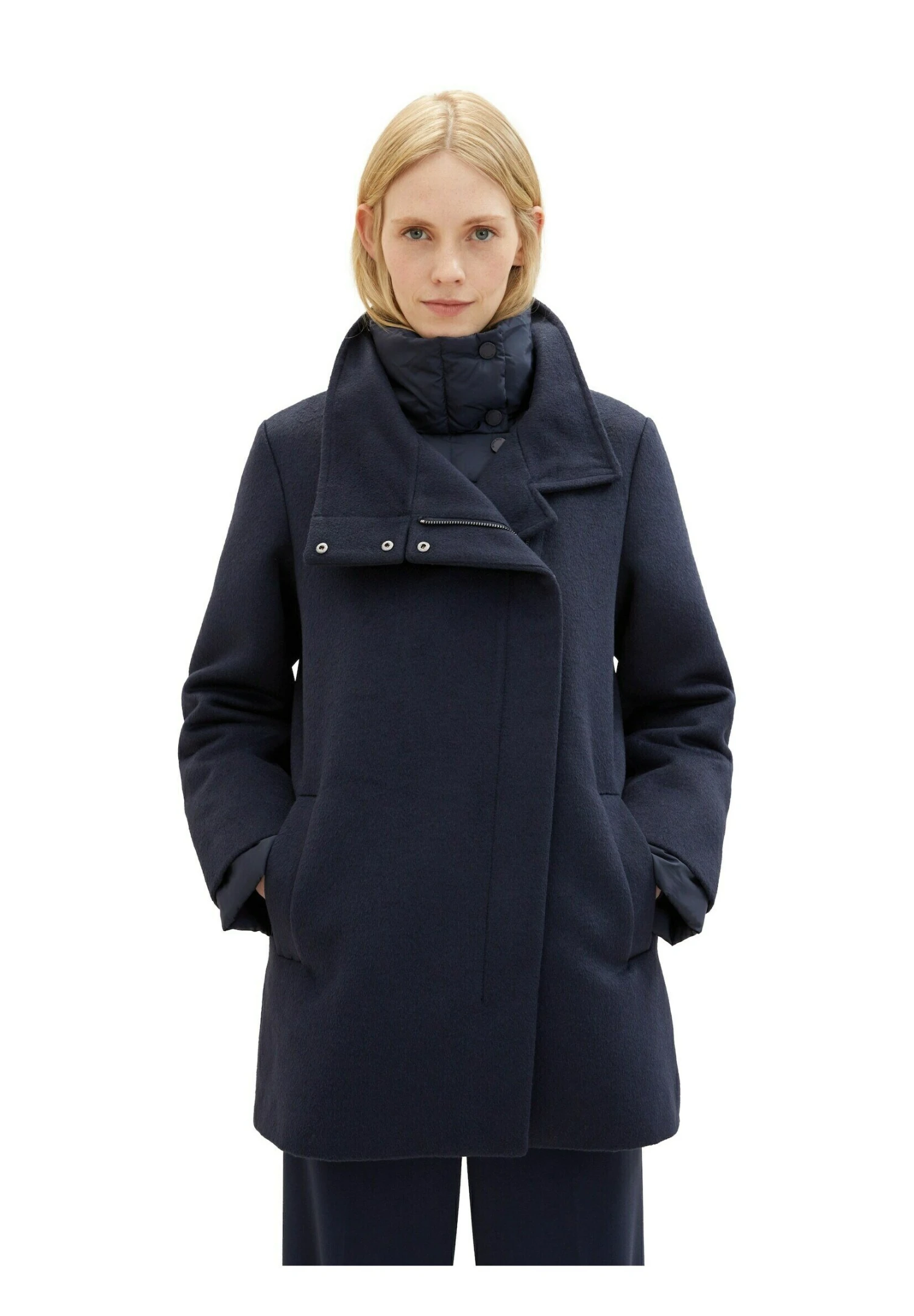 Tom Tailor Mit Stehkragen - Mantel - Sky Captain Blue 6 Tom Tailor Mit Stehkragen - Mantel - Sky Captain Blue - Afbeelding 6