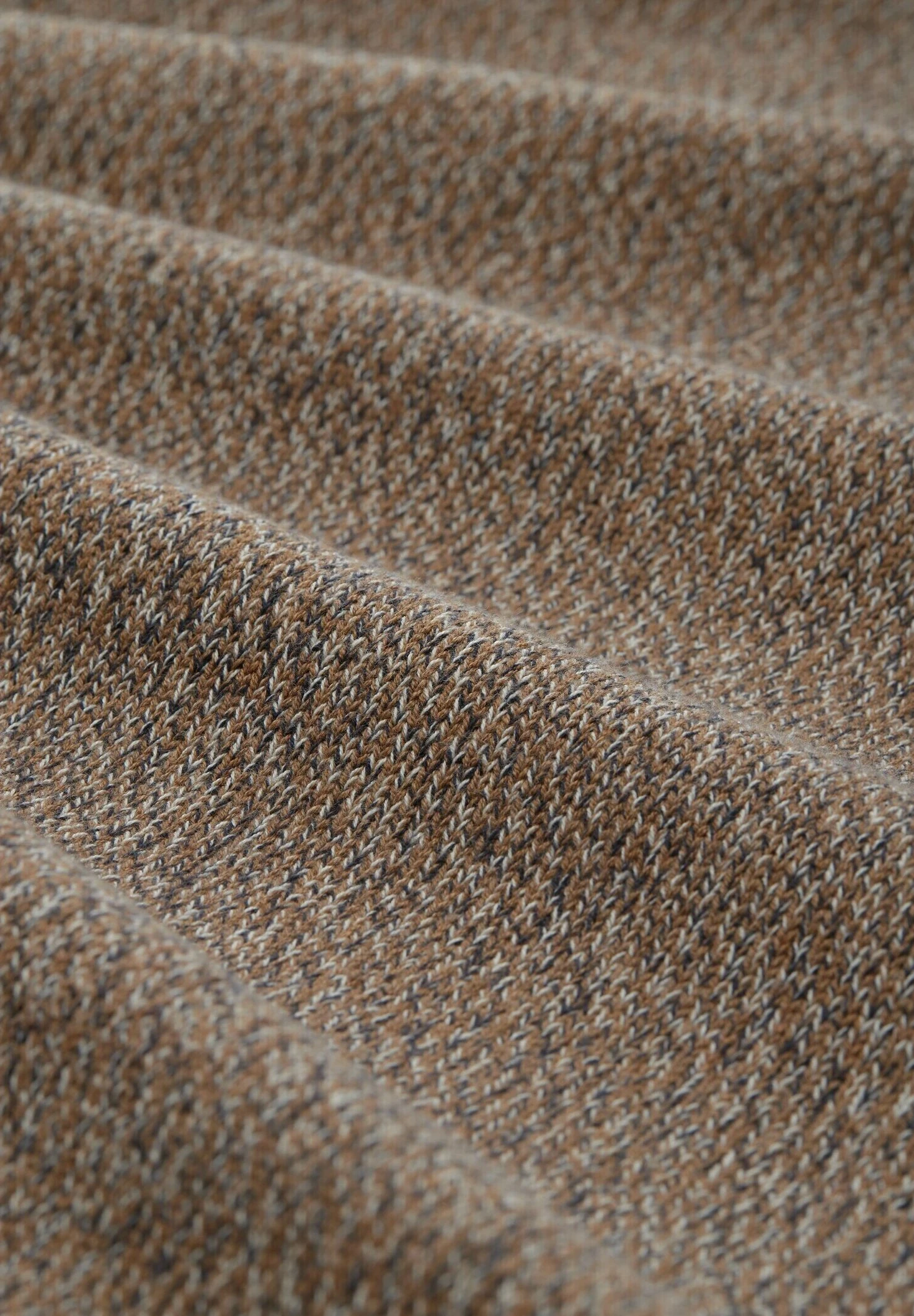 Tom Tailor Trui - Brown Melange Structure 6 Tom Tailor Trui - Brown Melange Structure - Afbeelding 6