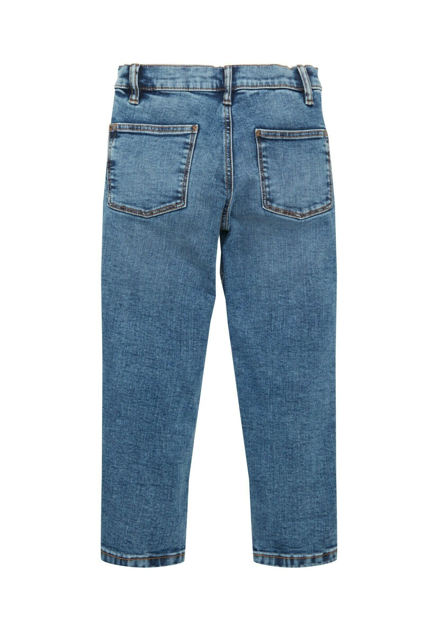 Tom Tailor Straight Leg Jeans - Mid Stone Bright Blue Denim 2 Tom Tailor Straight Leg Jeans - Mid Stone Bright Blue Denim - Afbeelding 2