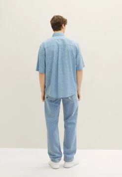 TOM TAILOR Denim Overhemd - Helsinki Night Blue Chambray 8 TOM TAILOR Denim Overhemd - Helsinki Night Blue Chambray -Tom Tailor 25ae867bbaa44d3ea74a8f37b91a42a2