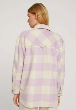 TOM TAILOR Denim Halflange Jas - Beige Rose Check 7 TOM TAILOR Denim Halflange Jas - Beige Rose Check -Tom Tailor 2600564246ca460b80d127371b122206