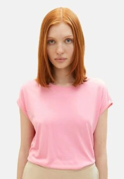 TOM TAILOR Denim Fluent- T-Shirt Basic - Fresh Pink 16 TOM TAILOR Denim Fluent- T-Shirt Basic - Fresh Pink -Tom Tailor 2771bd597814479388b19bb707359649