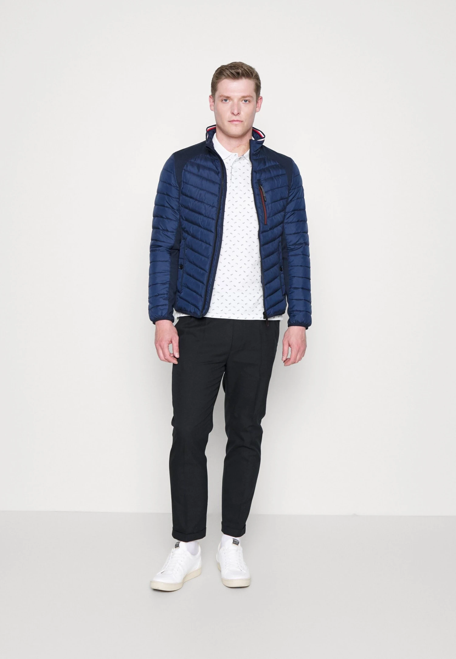 Tom Tailor Hybrid- Jas - Sky Captain Blue 2 Tom Tailor Hybrid- Jas - Sky Captain Blue - Afbeelding 2