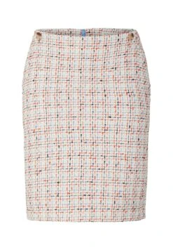 Tom Tailor Bouclé-Rock - Kokerrok - Blue Red Boucle 13 Tom Tailor Bouclé-Rock - Kokerrok - Blue Red Boucle -Tom Tailor 27bc33555c194c88be56965a37262471