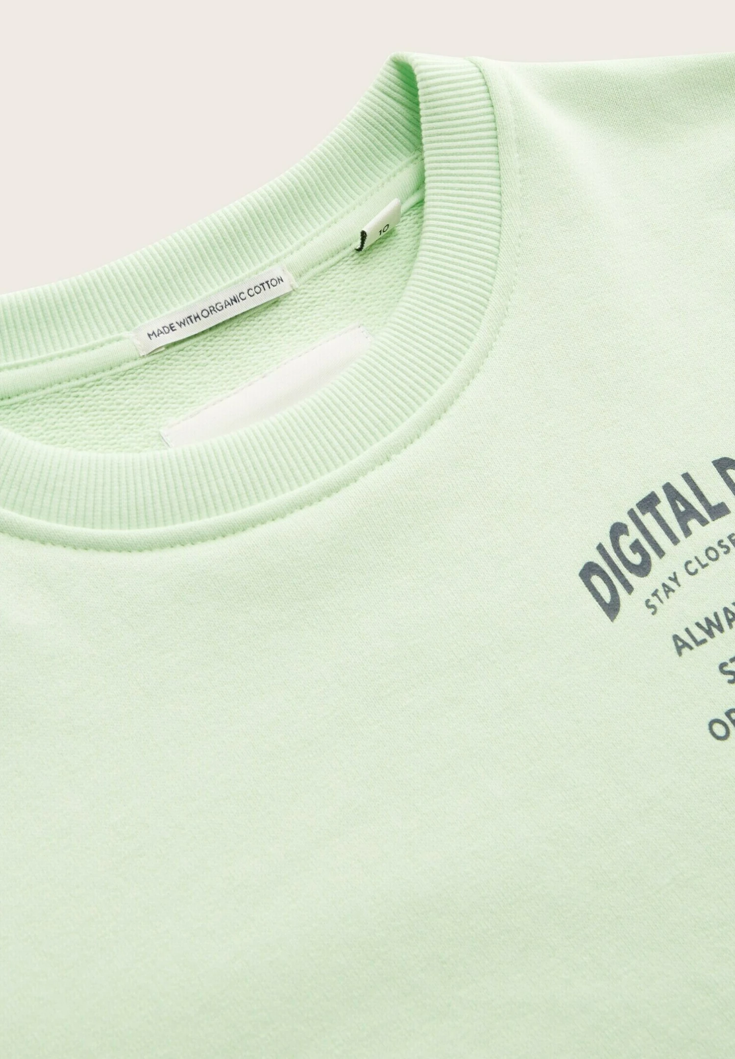 Tom Tailor Mit Print - Sweater - Fresh Apple Lime Green 8 Tom Tailor Mit Print - Sweater - Fresh Apple Lime Green - Afbeelding 8