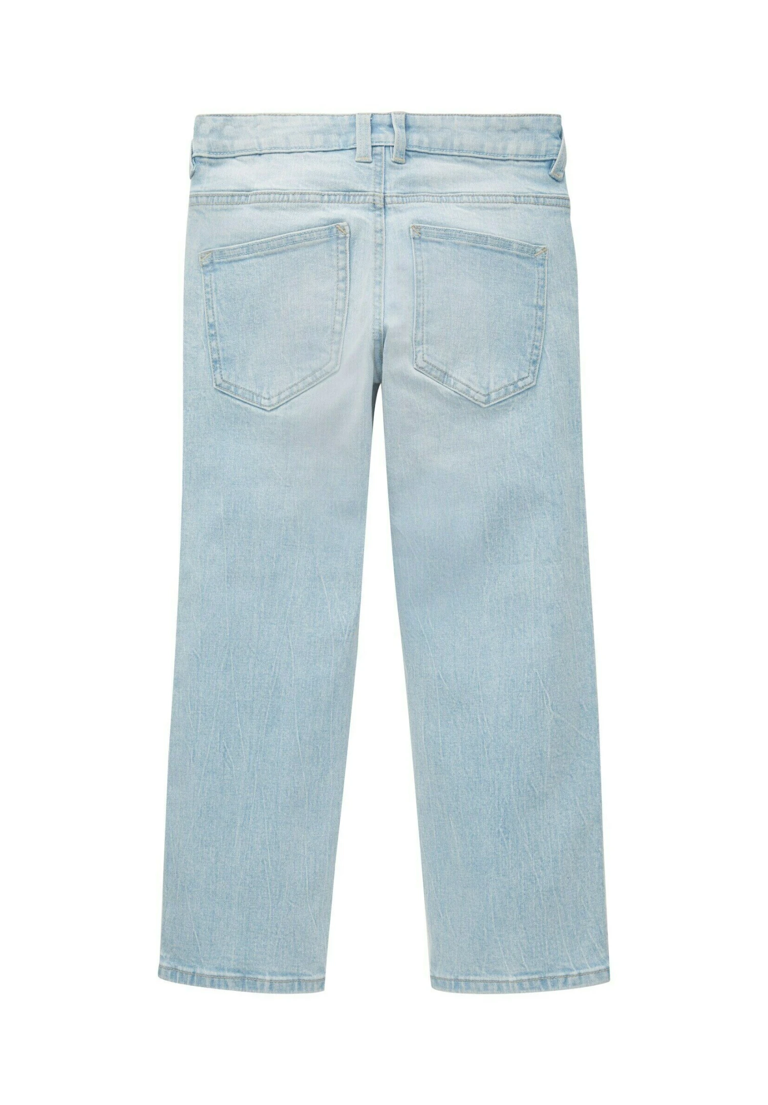 Tom Tailor Straight Leg Jeans - Heavy Bleached Blue Denim 2 Tom Tailor Straight Leg Jeans - Heavy Bleached Blue Denim - Afbeelding 2